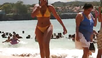 Big-Boob Blonde Blanche's Anal / A2M Fun vídeo pornô dois homens